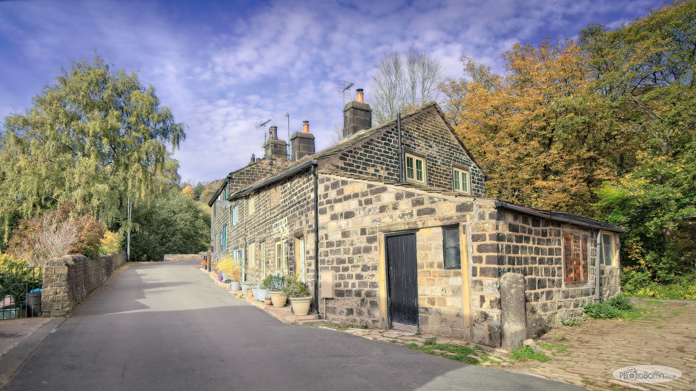 Houses on Brearley Lane, Calderdale